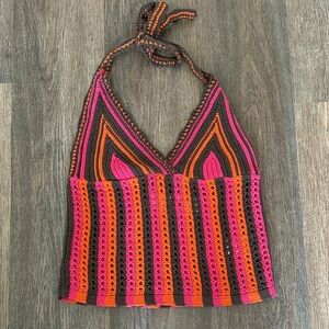 NWT Kimchi Blue knit halter
